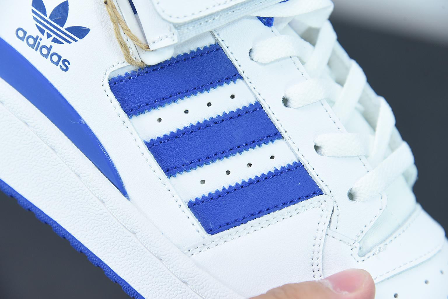 Adidas Forum Low White Royal Blue