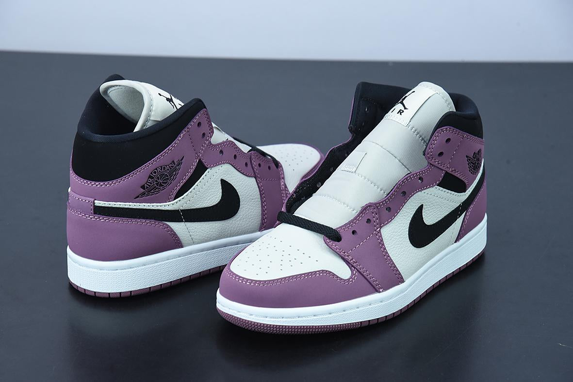 Nike Air Jordan 1 Mid Berry Pink Secondary image