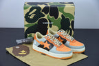 Bape Sta Low Grey Orange