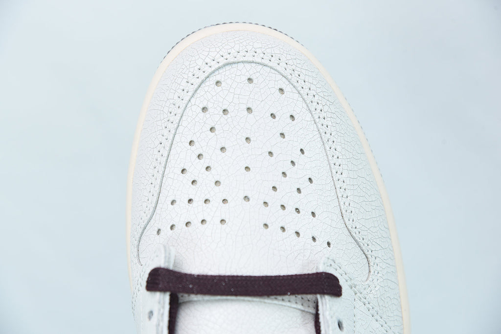 Nike Air Jordan 1 High Sail and Burgundy x A Ma Maniere