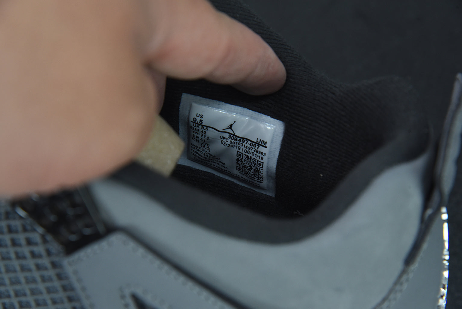 Nike Air Jordan 4 Cool Grey