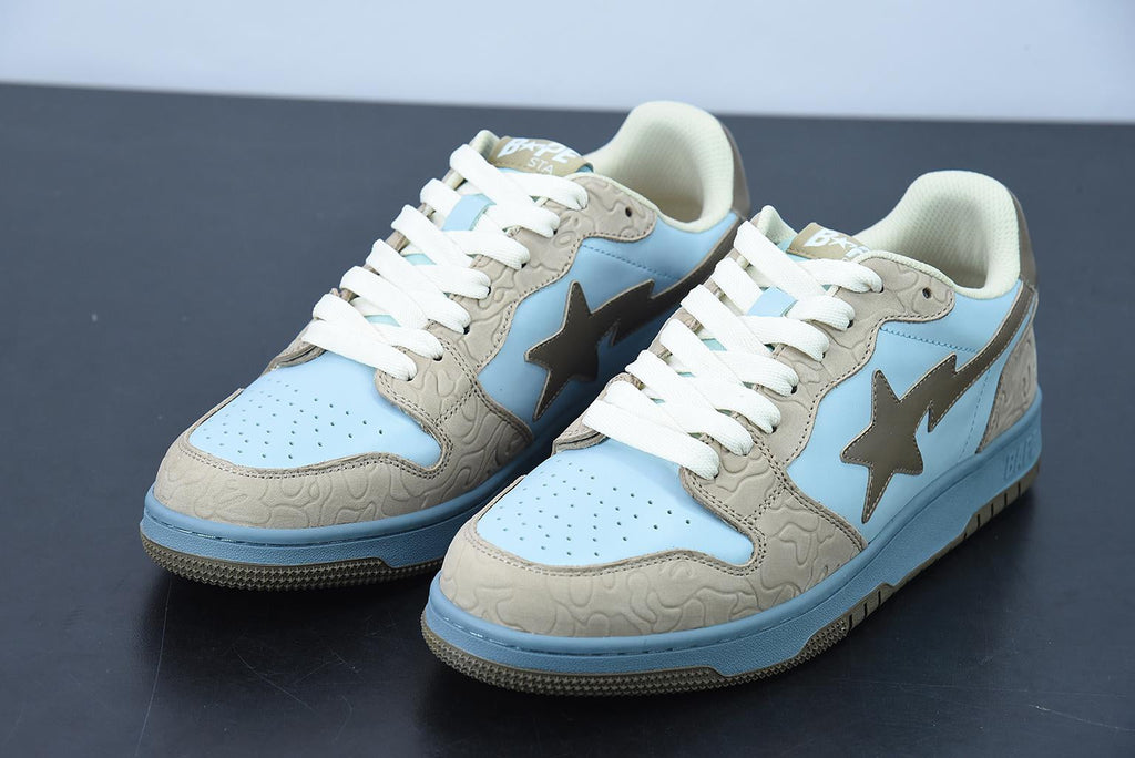 Bape Sta Court Low Sta Beige