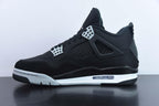 Nike Air Jordan 4 Retro Black Canvas