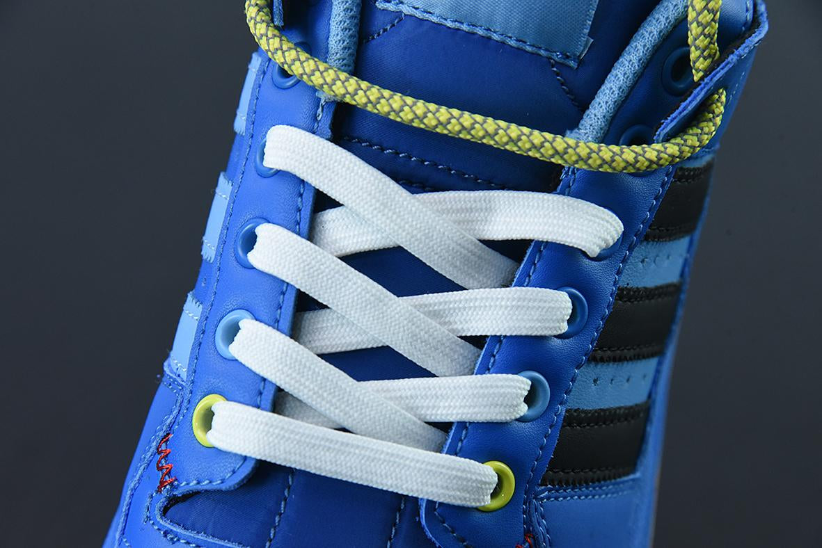 Adidas Forum Low Light Blue x Hebru Brantley