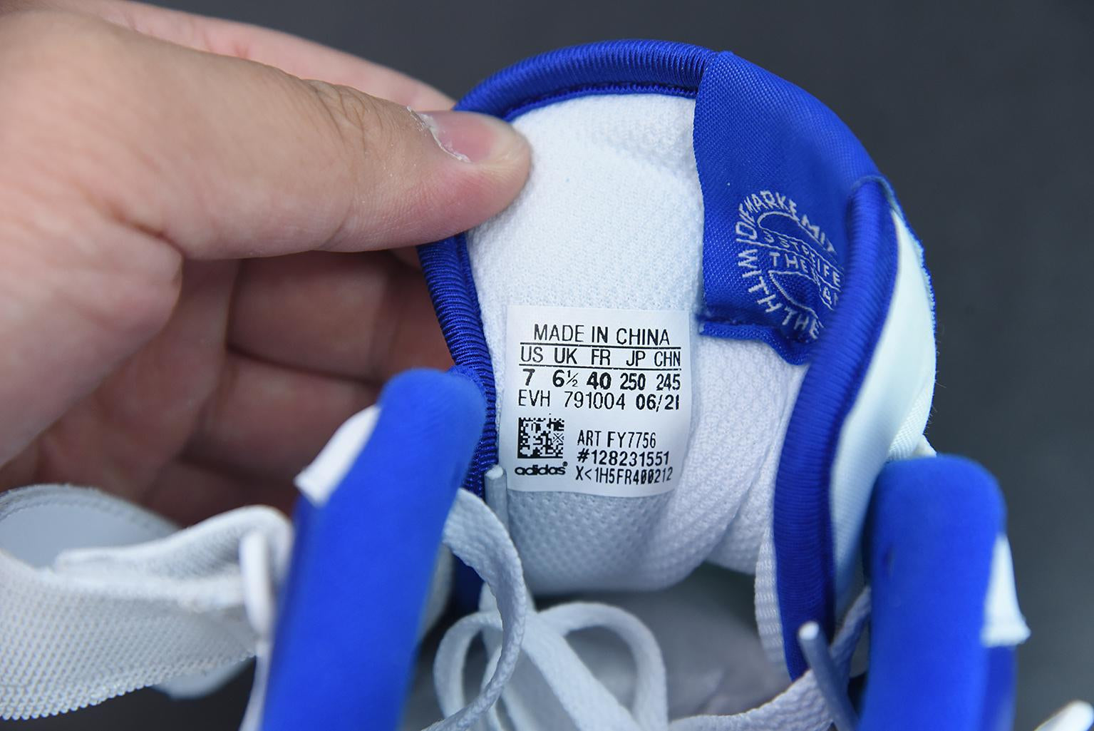 Adidas Forum Low White Royal Blue