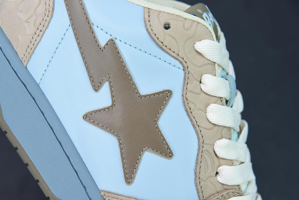 Bape Sta Court Low Sta Beige