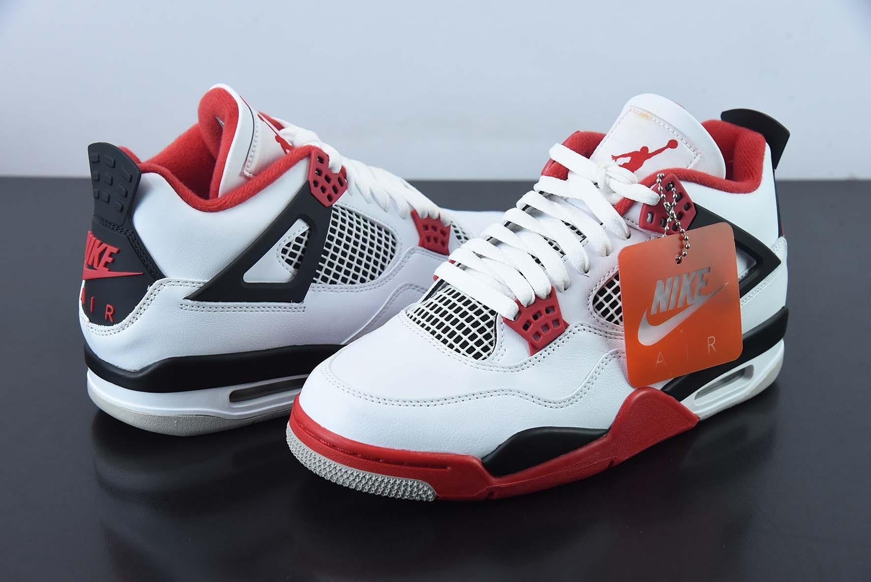 Nike Air Jordan 4 Retro Fire Red Secondary image