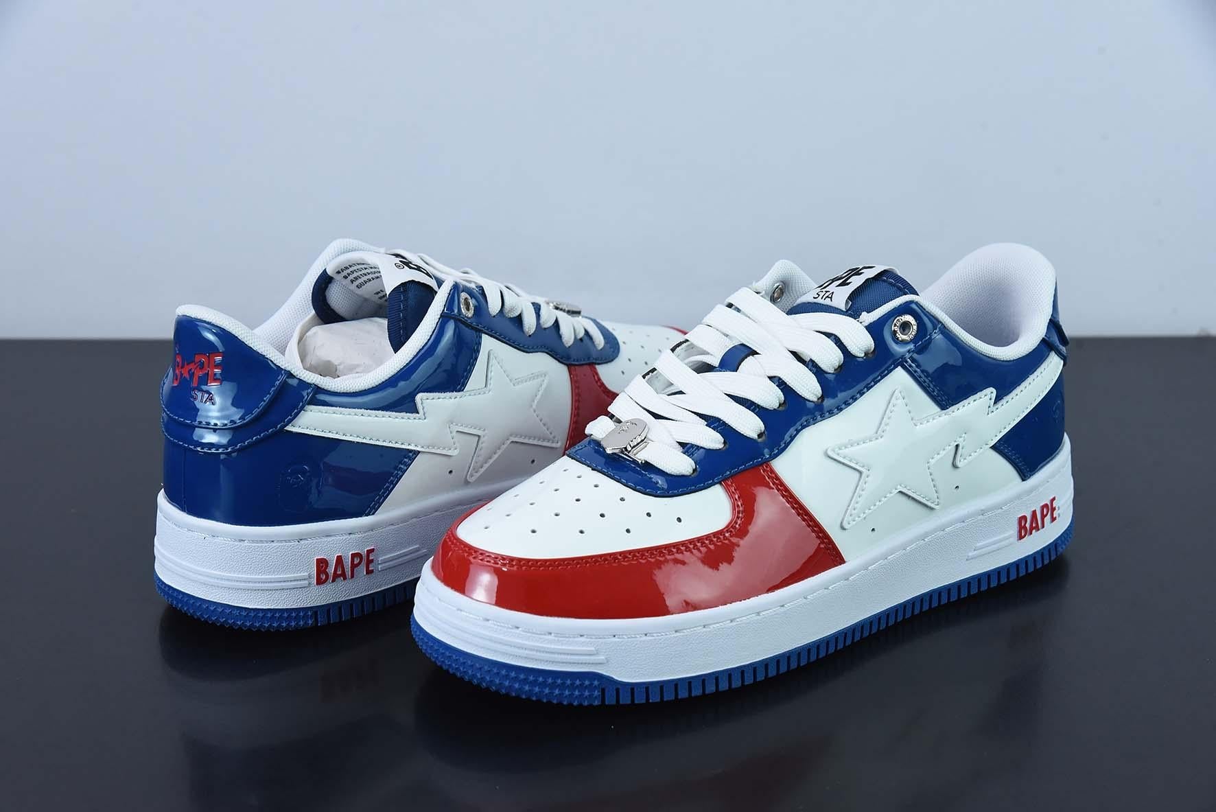 Bape Sta Low Red/Blue Secondary image