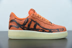 Nike Air Force Skeleton Orange