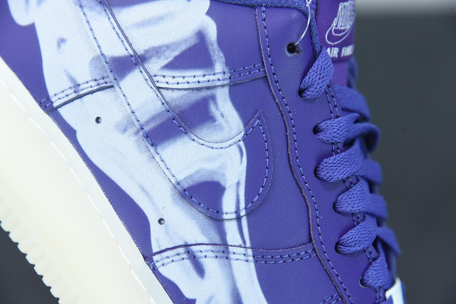 Nike Air Force 1 Skeleton Purple