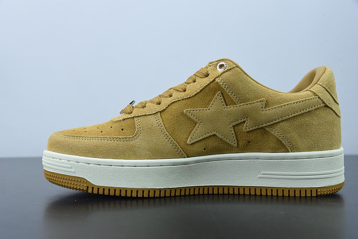 Bape Sta Low Suede Yellow