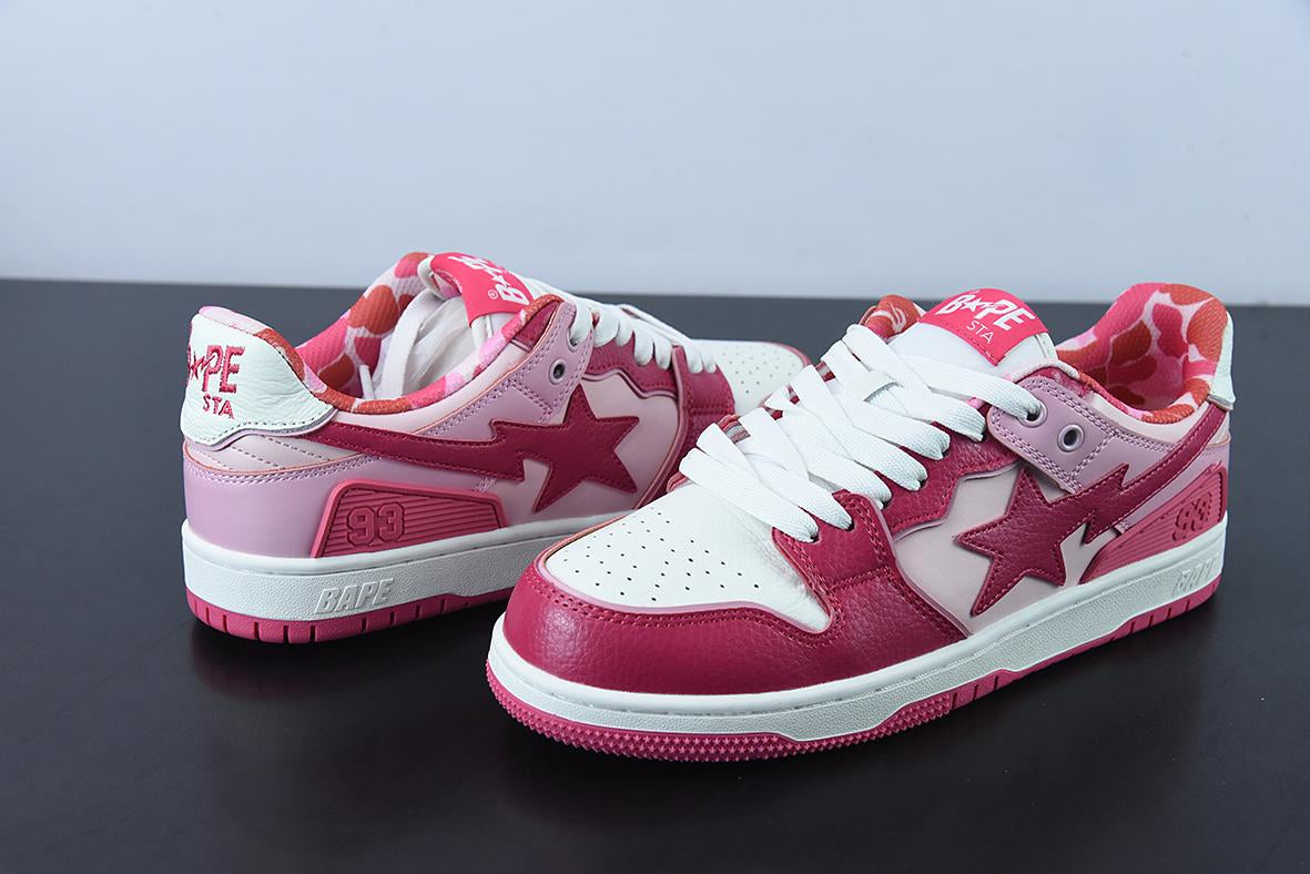 Bape Sta Low SK8 Camo Pink Secondary image