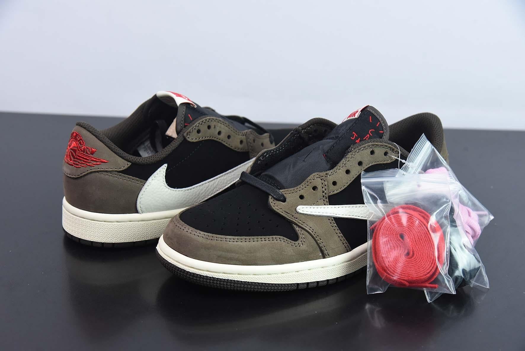 Nike Air Jordan 1 Low Retro SP Dark Mocha x Travis Scott Secondary image
