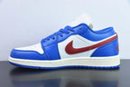 Nike Air Jordan 1 Low Sport Blue Gym Red