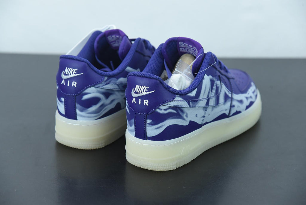 Nike Air Force 1 Skeleton Purple