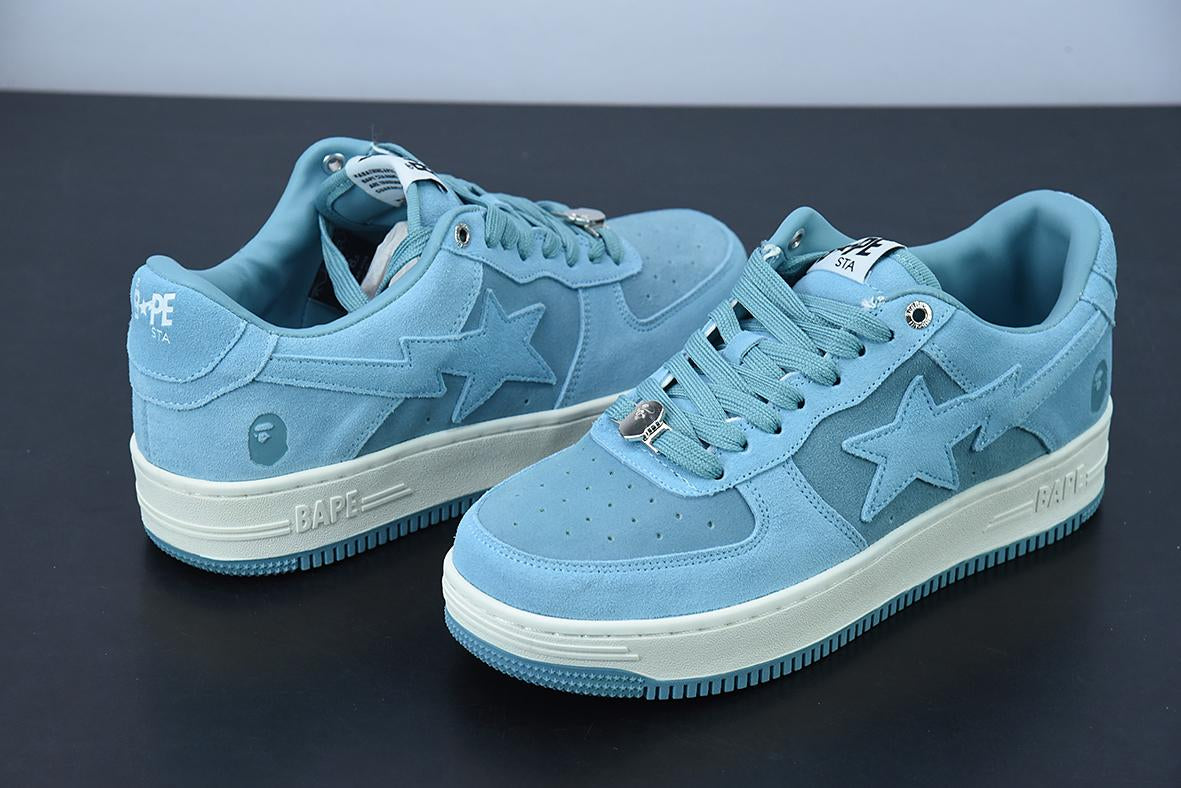 Bape Sta Low Suede Blue Secondary image