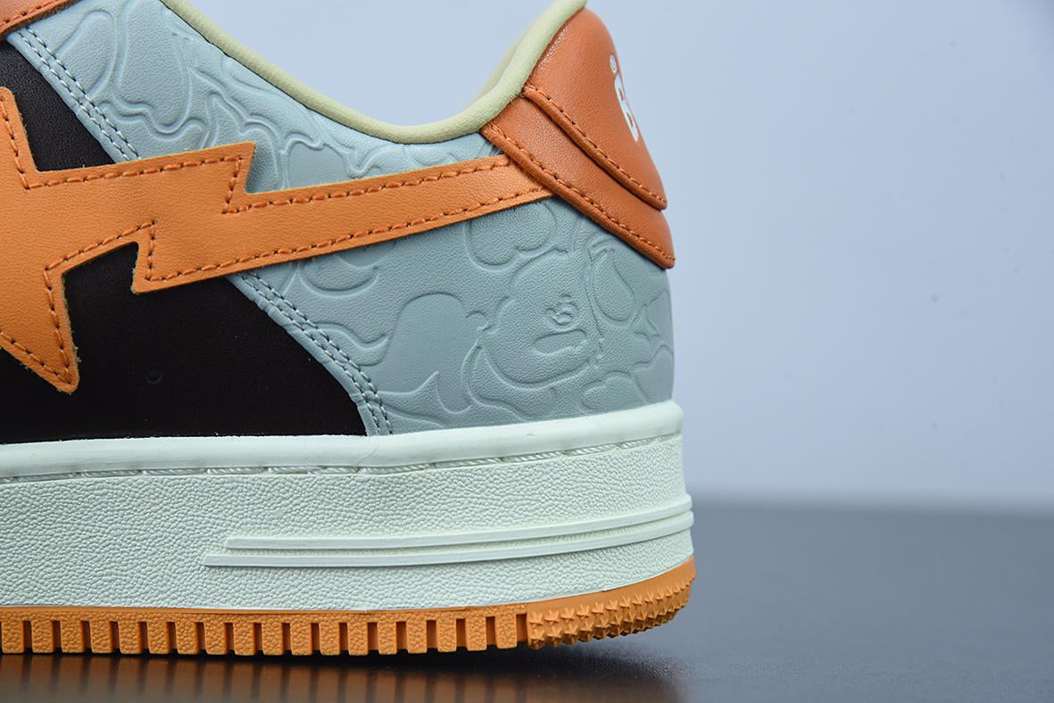 Bape Sta Low Grey Orange
