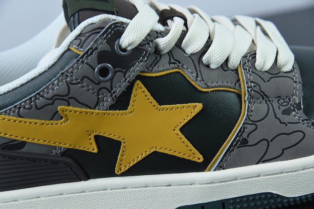 Bape Sta Low Grey Camo
