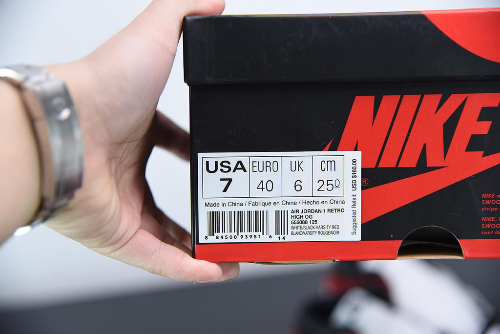 Nike Air Jordan 1 High Black Toe