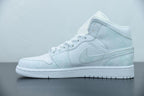 Nike Air Jordan 1 Mid Triple White