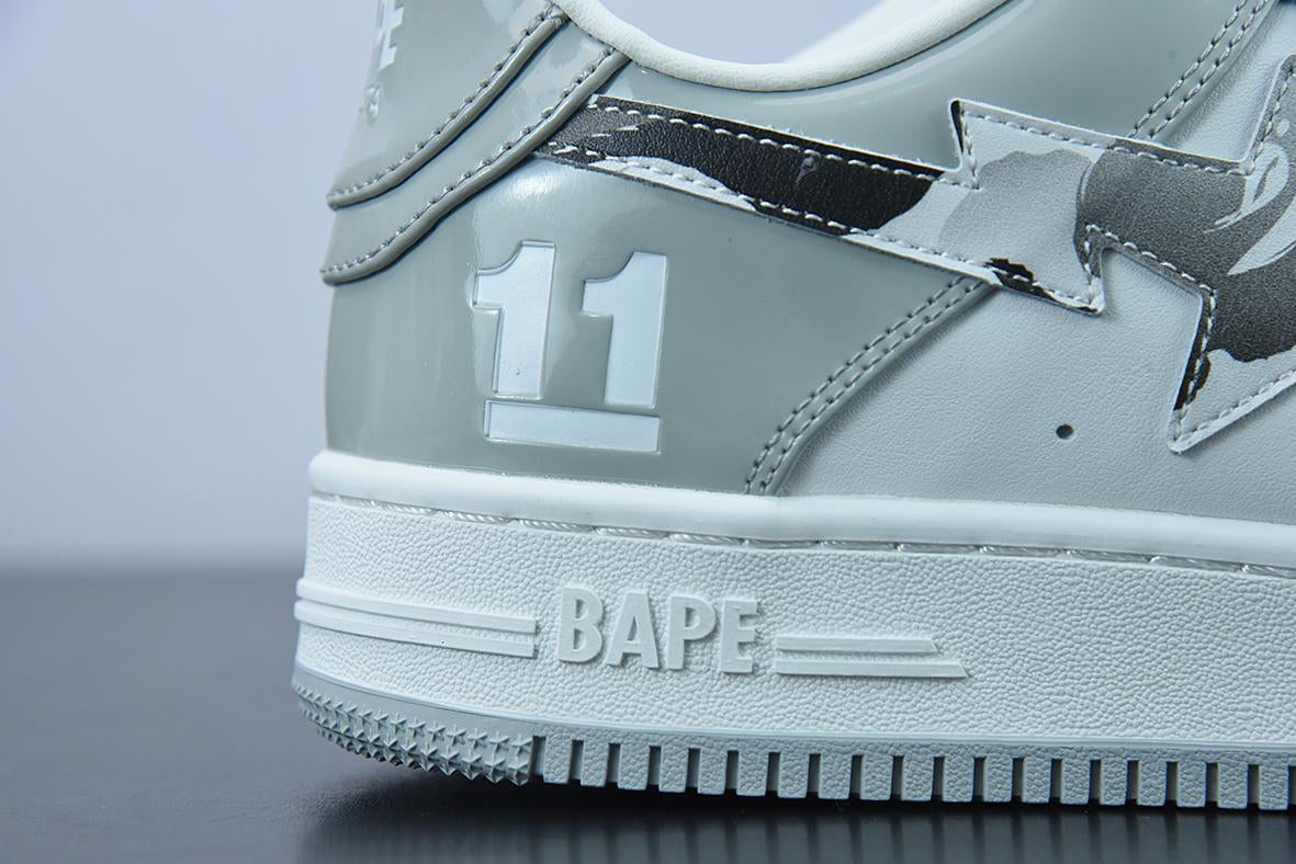 Bape Sta Low Camo Grey