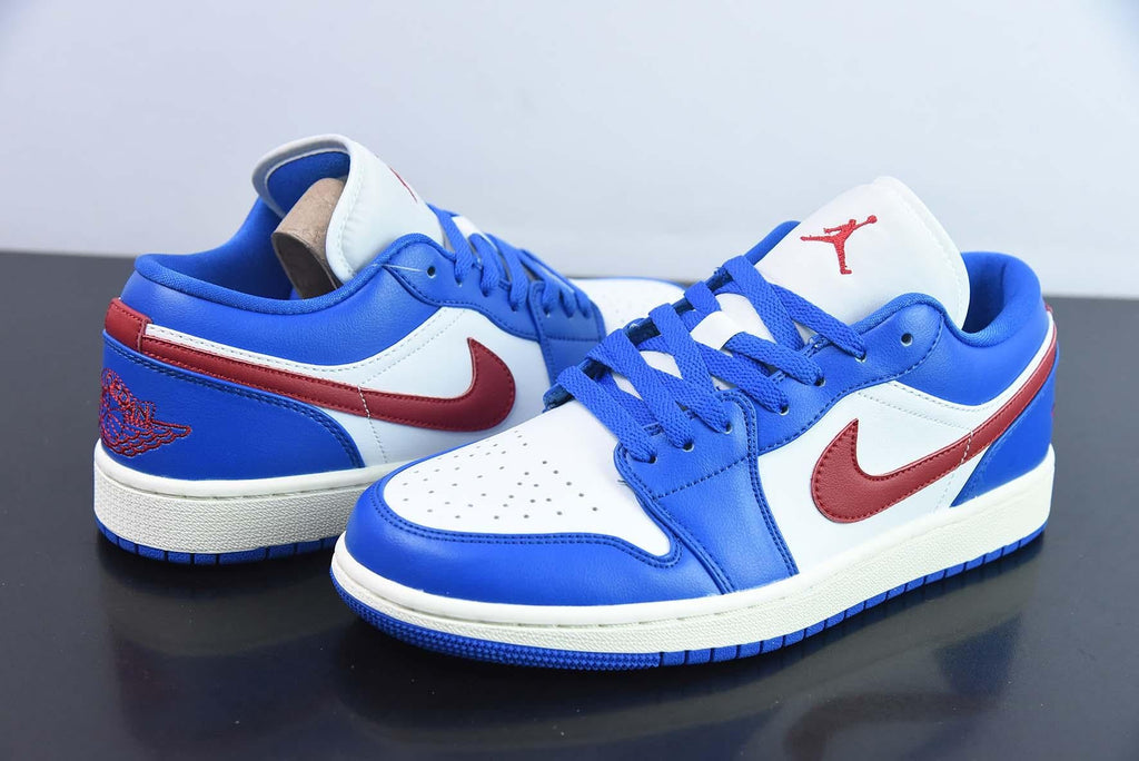 Nike Air Jordan 1 Low Sport Blue Gym Red