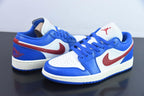 Nike Air Jordan 1 Low Sport Blue Gym Red