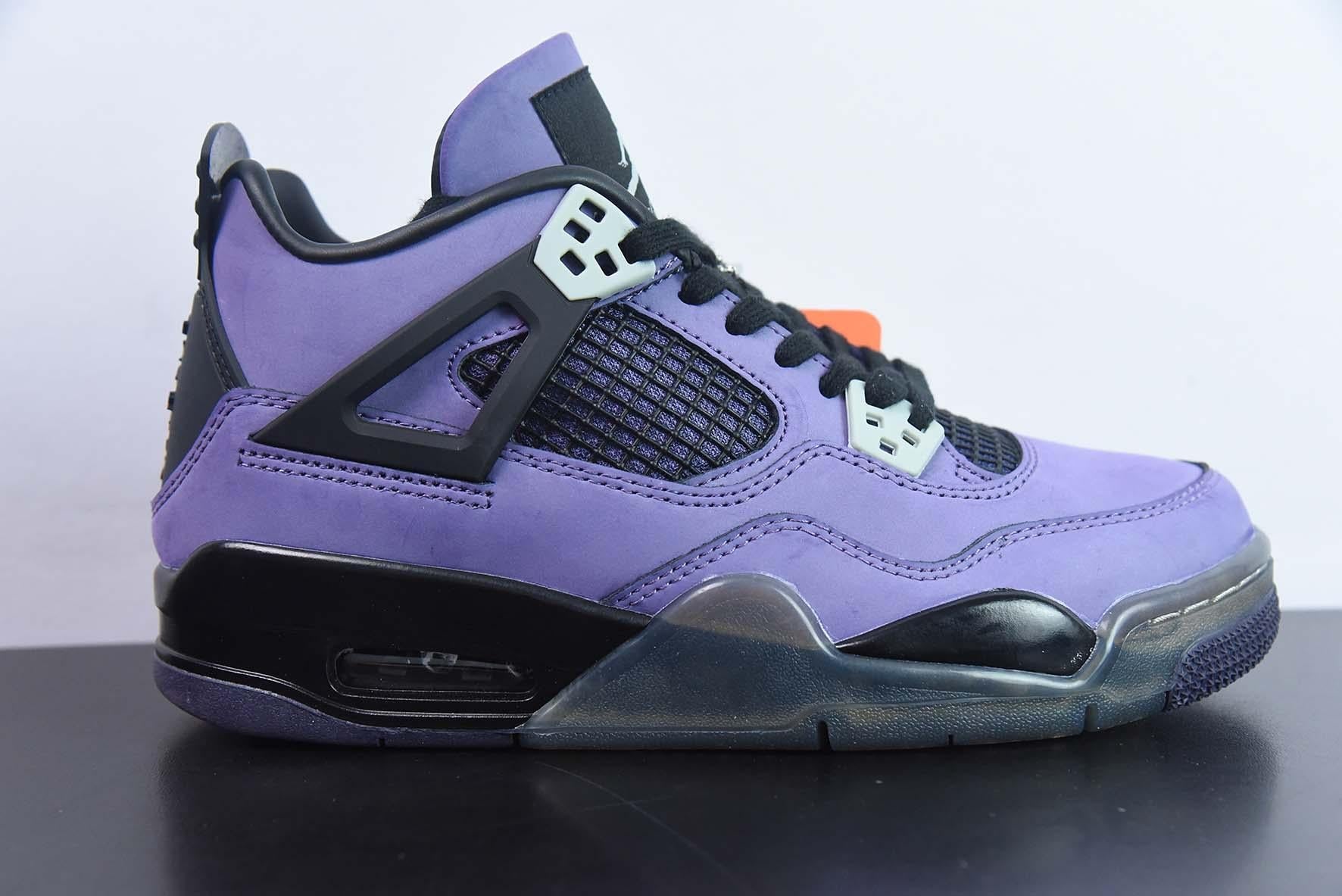 Nike Air Jordan 4 Retro - Travis Scott Purple (Friends and Family)