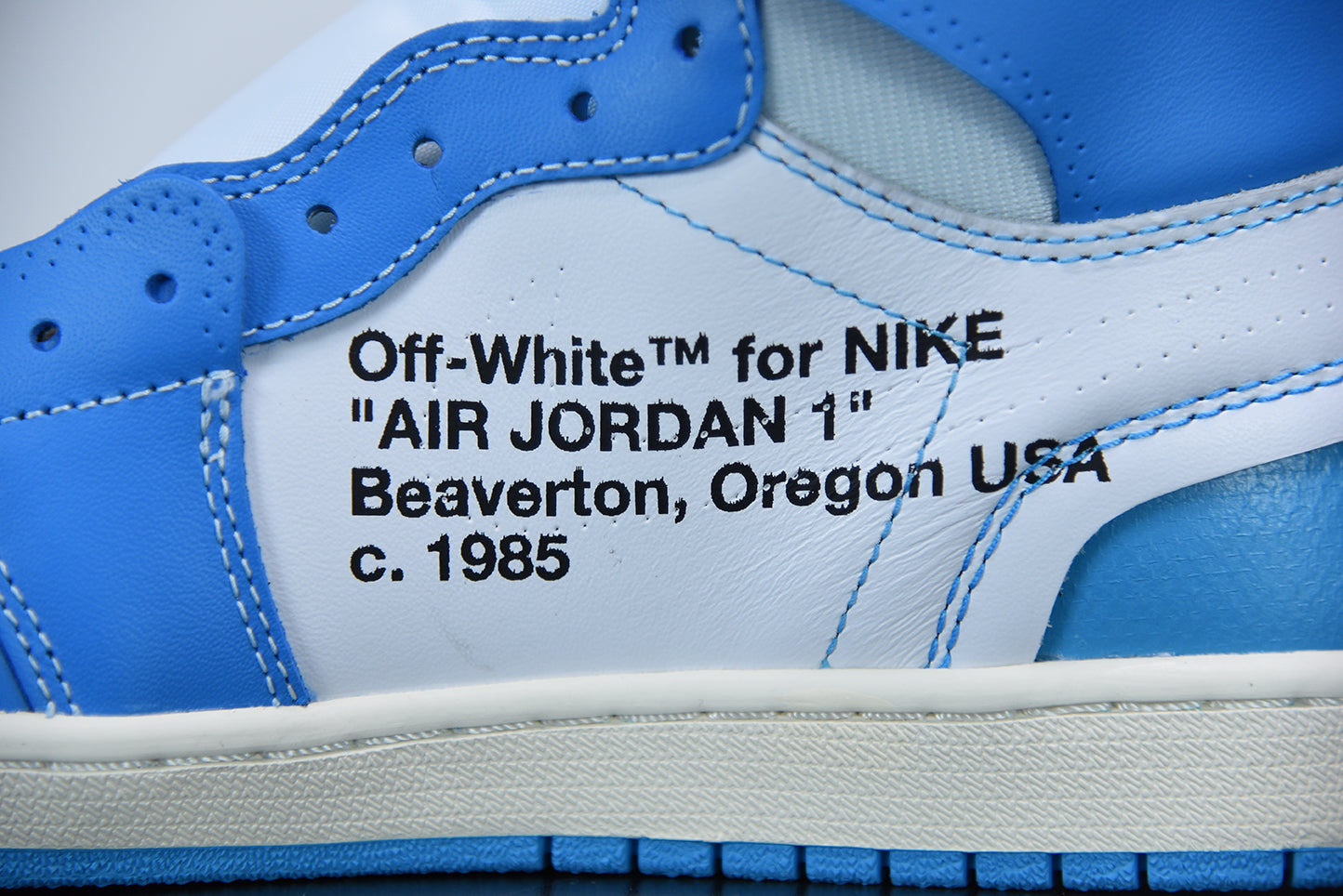 Nike Air Jordan 1 High Retro x OFF-WHITE UNC