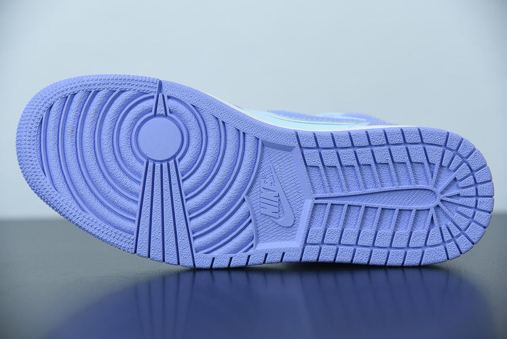 Nike Air Jordan 1 Mid Purple Aqua