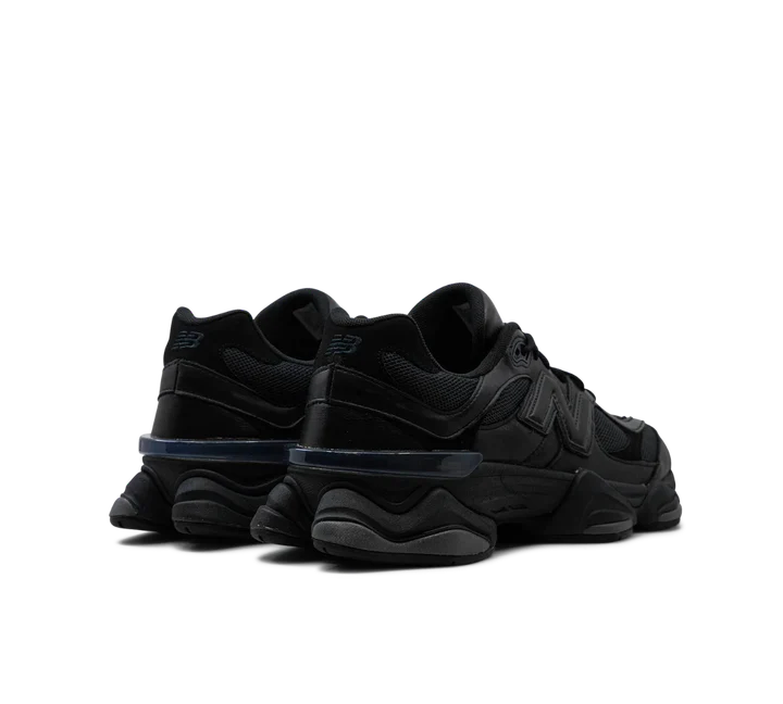 New Balance 9060 Triple Black Leather